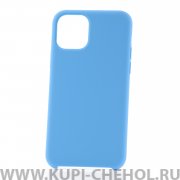 Чехол-накладка iPhone 11 Pro Derbi Slim Silicone-2 голубой