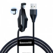 Кабель USB-iP Baseus Stylish Colorful Sucker Black 2m 1.5А УЦЕНЕН
