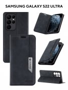 Чехол книжка Samsung Galaxy S22 Ultra Kruche Strict style Black