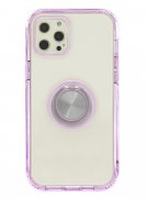 Чехол-накладка iPhone 12 Pro Max Kruche Ring Purple