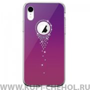 Чехол-накладка iPhone XR Comma Angel tears Purple