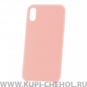 Чехол-накладка iPhone XR Derbi Slim Silicone-2 персиковый