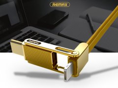 Кабель Multi USB-iP+Micro+Type-C Remax RC-070TH Gold 1m