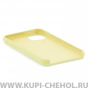 Чехол-накладка iPhone 11 Pro Max Derbi Slim Silicone-2 светло-желтый
