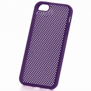 Чехол-накладка iPhone 5/5S 9307 фиолетовый