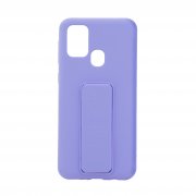 Чехол-накладка Samsung Galaxy M31 Kruche Magnetic Stand Lilac purple