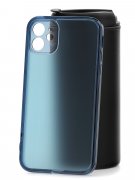 Чехол-накладка iPhone 12 Kruche Frosted glass Blue
