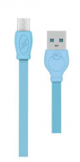 Кабель USB-Micro WK WDC-023 Blue 3m