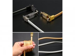 Кабель Multi USB-iP+Micro+Type-C Remax RC-070TH Gold 1m