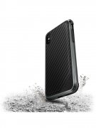 Чехол-накладка iPhone X/XS Defense Lux Carbon