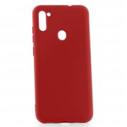 Чехол-накладка Samsung Galaxy M11/A11 DF Silicone Red 