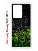 Чехол-накладка Samsung Galaxy S20 Ultra Kruche Print Garage