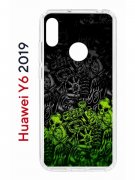 Чехол-накладка Huawei Y6 2019/Y6s 2019/Honor 8A/8A Pro Kruche Print Garage