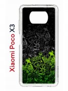 Чехол-накладка Xiaomi Poco X3/X3 Pro Kruche Print Garage