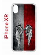 Чехол-накладка iPhone XR Kruche Print Крылья