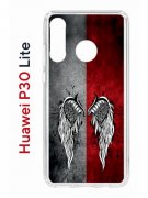 Чехол-накладка Huawei P30 Lite/Honor 20S/Honor 20 Lite/Nova 4e Kruche Print Крылья