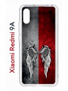 Чехол-накладка Xiaomi Redmi 9A Kruche Print Крылья