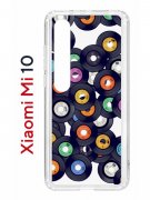 Чехол-накладка Xiaomi Mi 10/Mi 10 Pro Kruche Print Виниловые пластинки