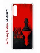 Чехол-накладка Samsung Galaxy A50 2019 Kruche Print Born to be a King