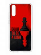 Чехол-накладка Huawei P20 (583848) Kruche PRINT Born to be a King