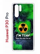 Чехол-накладка Huawei P30 Pro Kruche Print Toxic