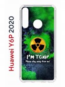 Чехол-накладка Huawei Y6p 2020 (588946) Kruche PRINT Toxic