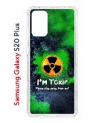 Чехол-накладка Samsung Galaxy S20 Plus (582686) Kruche PRINT Toxic