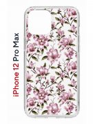 Чехол-накладка Apple iPhone 12 Pro Max (588923) Kruche PRINT Нежность