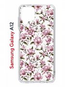 Чехол-накладка Samsung Galaxy A12 Kruche Print Нежность