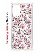 Чехол-накладка Samsung Galaxy Note 20 Kruche Print Нежность