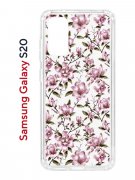 Чехол-накладка Samsung Galaxy S20 Kruche Print Нежность