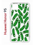 Чехол-накладка Huawei Honor 9S/Huawei Y5p Kruche Print Огурчик Рик