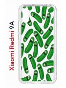 Чехол-накладка Xiaomi Redmi 9A Kruche Print Огурчик Рик