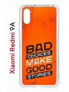 Чехол-накладка Xiaomi Redmi 9A Kruche Print Good stories