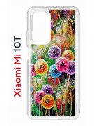 Чехол-накладка Xiaomi Mi 10T/Mi 10T Pro Kruche Print Одуванчики