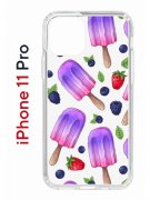 Чехол-накладка iPhone 11 Pro Kruche Print Ice Cream