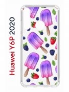 Чехол-накладка Huawei Y6p 2020 Kruche Print Ice Cream