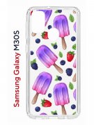 Чехол-накладка Samsung Galaxy M30S (583855) Kruche PRINT Ice Cream