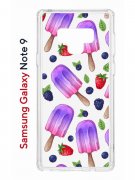 Чехол-накладка Samsung Galaxy Note 9 Kruche Print Ice Cream