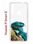 Чехол-накладка Huawei P Smart Z/Y9 Prime 2019/Honor 9X Kruche Print Змея