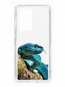 Чехол-накладка Huawei P40 Pro Kruche Print Змея