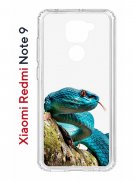 Чехол-накладка Xiaomi Redmi Note 9 Kruche Print Змея