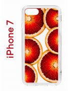 Чехол-накладка Apple iPhone 7 (580667) Kruche PRINT Orange