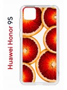 Чехол-накладка Huawei Honor 9S  (588929) Kruche PRINT Orange