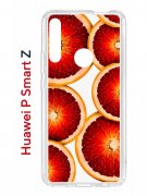 Чехол-накладка Huawei P Smart Z/Y9 Prime 2019/Honor 9X Kruche Print Orange