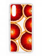 Чехол-накладка Huawei P20 (583848) Kruche PRINT Orange