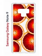 Чехол-накладка Samsung Galaxy Note 9 Kruche Print Orange