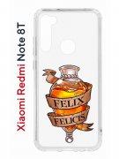 Чехол-накладка Xiaomi Redmi Note 8T (583857) Kruche PRINT Felix Felicis