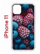Чехол-накладка iPhone 11 Kruche Print Fresh berries