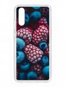 Чехол-накладка Huawei P20 (583848) Kruche PRINT Fresh berries